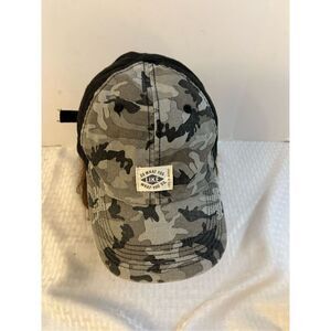 Life is Good baseball cap hat‎ gray black camouflage camo Do What you Like